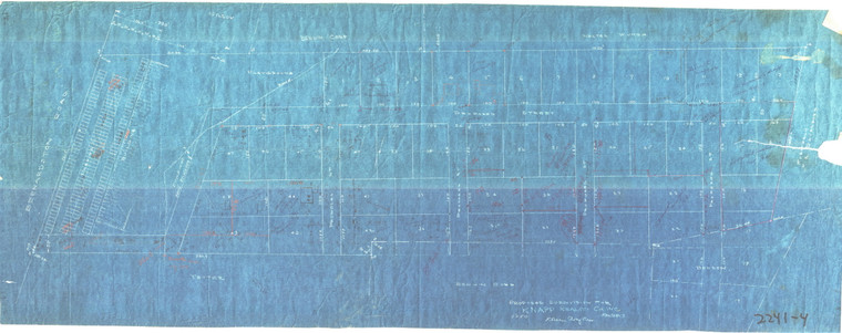 Knapp Realty Proposed Subdivision Greenfield 2241-4 - Map Reprint