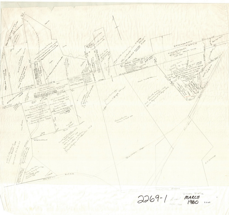 Deed Data, East Hill Rd Greenfield 2269-1 - Map Reprint