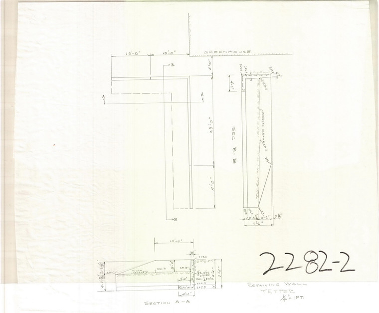 Yetter  structural Greenfield 2282-2

 - Map Reprint