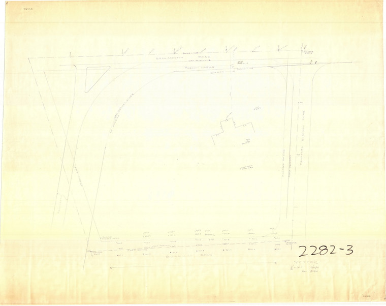 Yetter  worksheet Greenfield 2282-3 - Map Reprint