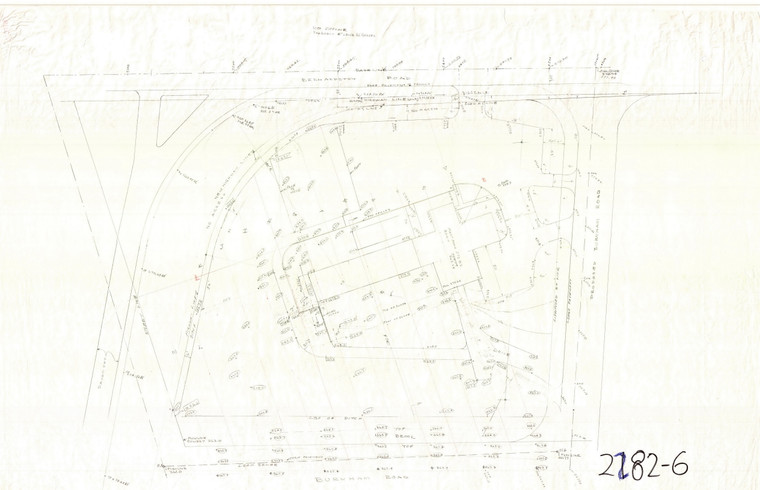 Yetter topo Greenfield 2282-6 - Map Reprint