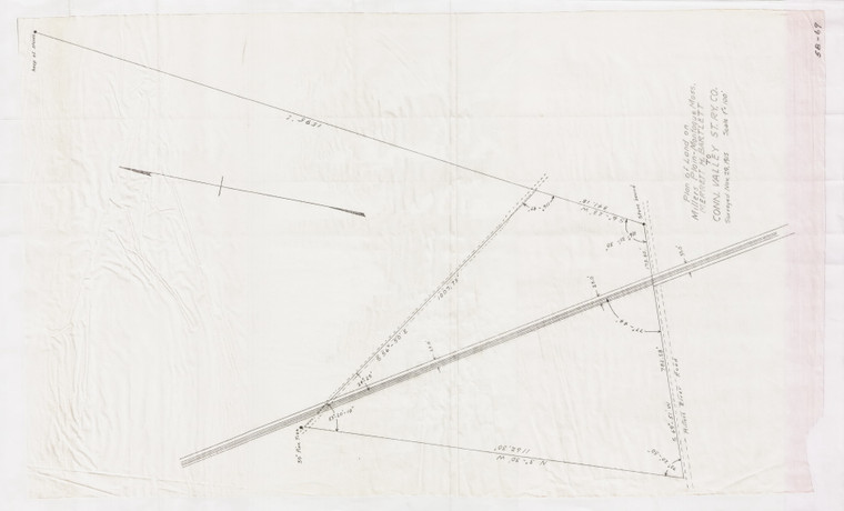 Merritt H. Bartlett to Conn. Valley St. Ry - Gravel Pit Lot - Millers Plain Montague 5B-069 - Map Reprint