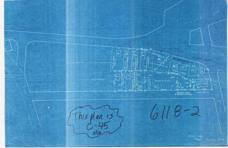 Town Plan Greenfield 6118-02 - Map Reprint