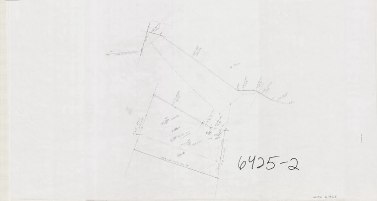 Ada H.  MacLeish    Pine Hill Road - worksheet Conway 6425-2 - Map Reprint