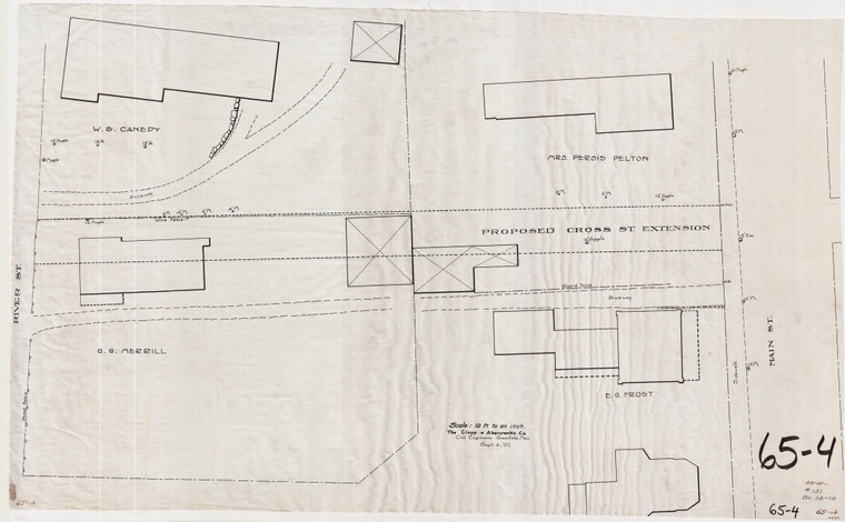 Proposed Gross St. Extension Shelburne 65-004 - Map Reprint