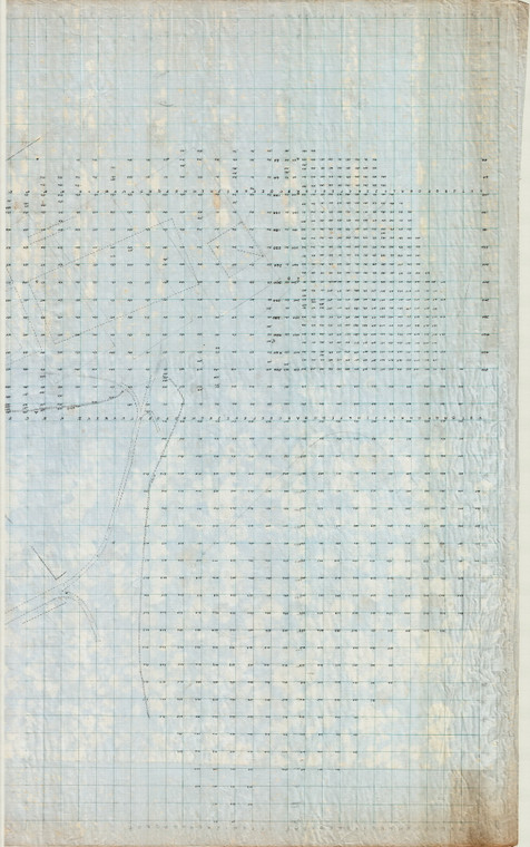 Athletic Fields spot grades - not interesting Deerfield L-03-6 - Map Reprint