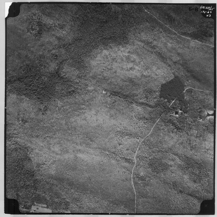 Montague 1965 MA Air Photo 337-65 43 (Montague, Wendell) Old Map