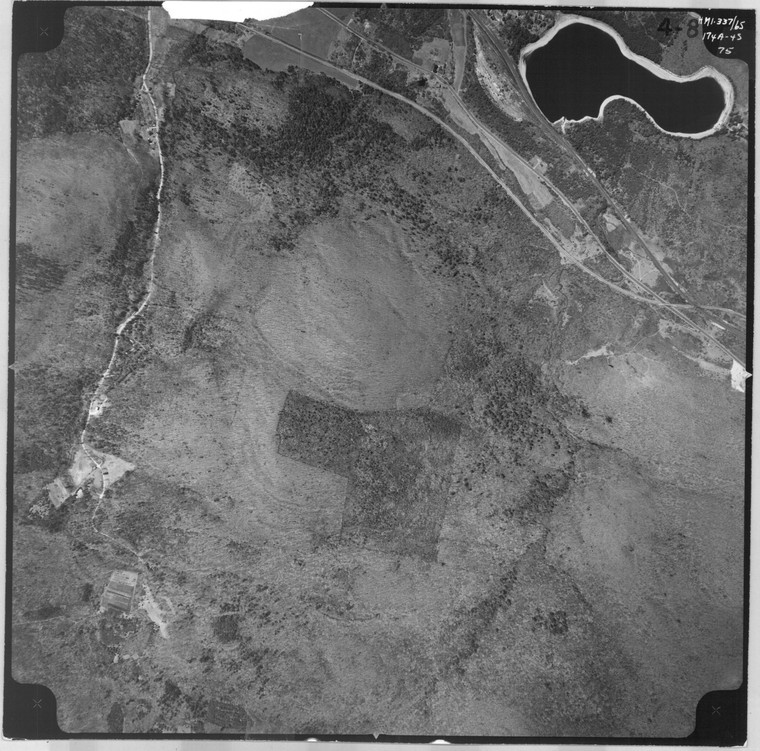 Montague 1965 MA Air Photo 337-65 75 (Montague) Old Map