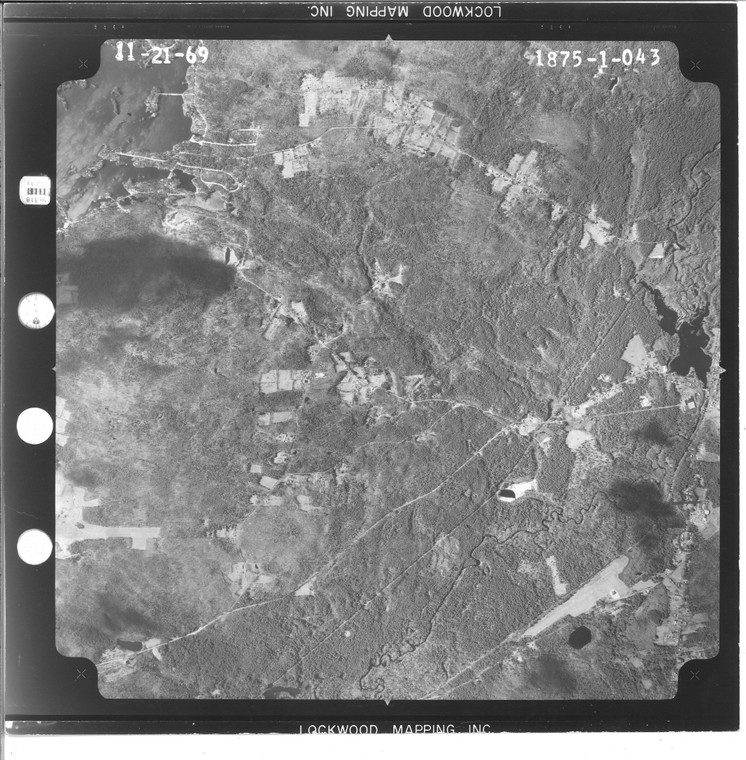 Pepperell MA 1969 Air Photo GEA 826-69 1-43 (Townsend, Lunenburg) Old Map