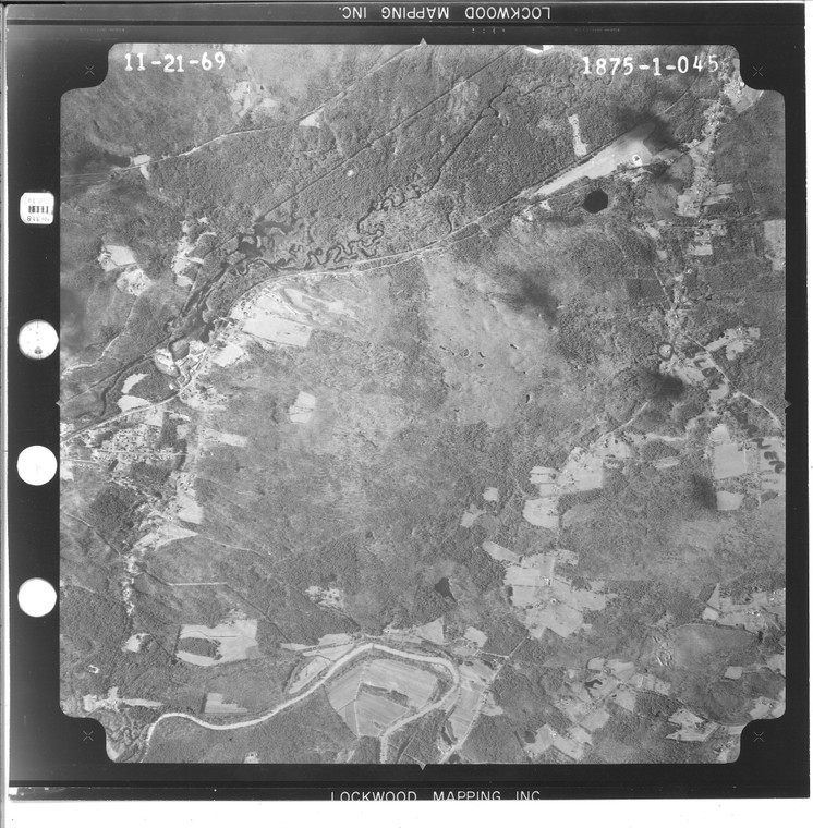 Pepperell MA 1969 Air Photo GEA 826-69 1-45 (Lunenburg, Pepperell, Groton) Old Map
