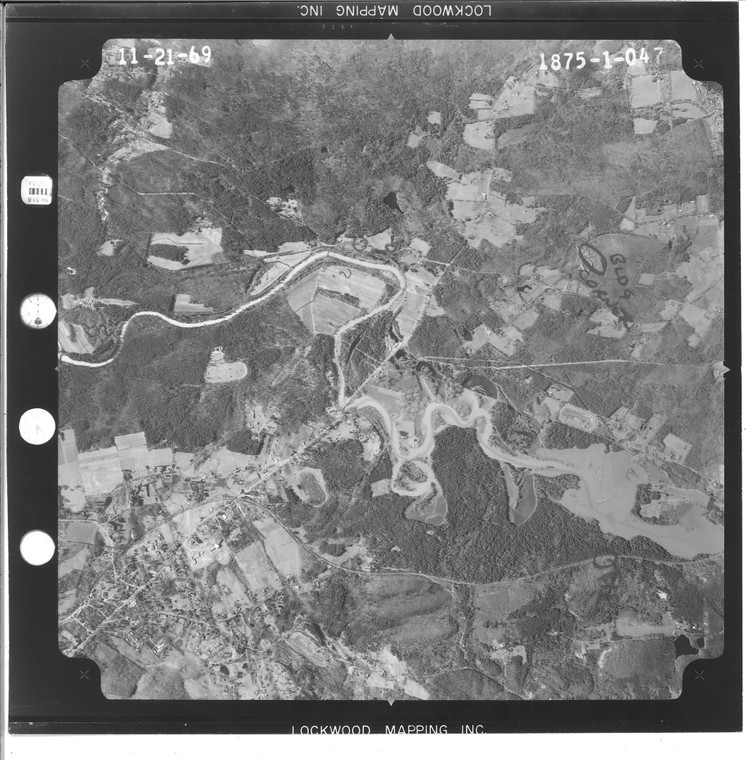 Pepperell MA 1969 Air Photo GEA 826-69 1-47 (Pepperell, Groton) Old Map