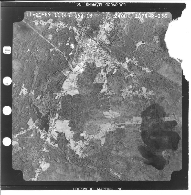 Pepperell MA 1969 Air Photo GEA 826-69 2-33 (Townsend) Old Map