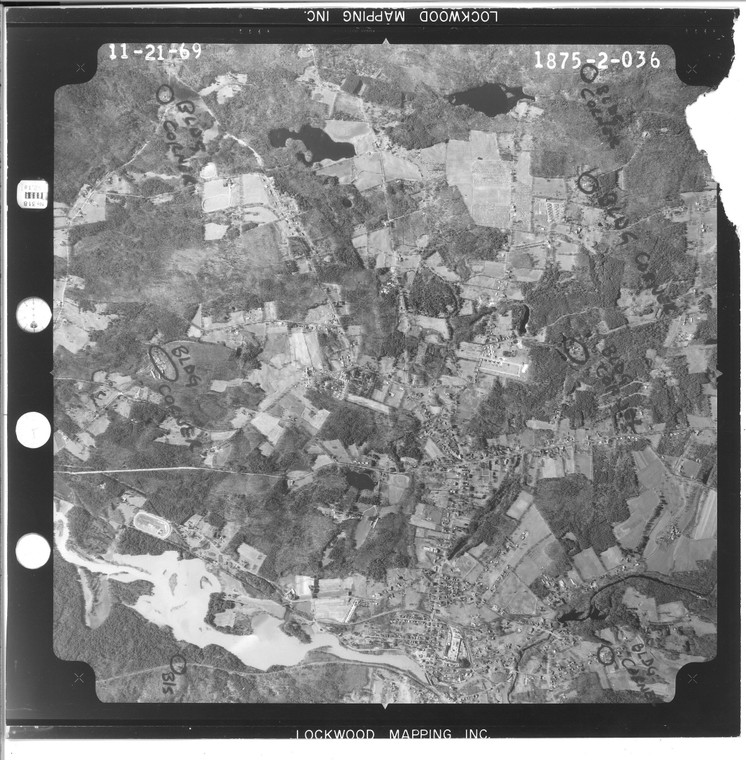 Pepperell MA 1969 Air Photo GEA 826-69 2-36 (Pepperell) Old Map