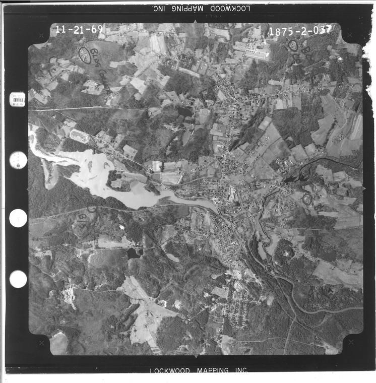 Pepperell MA 1969 Air Photo GEA 826-69 2-37 (Pepperell) Old Map