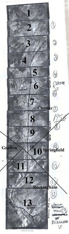 Chester - Rte 103 1956 VT Air Photo Index 1-13
