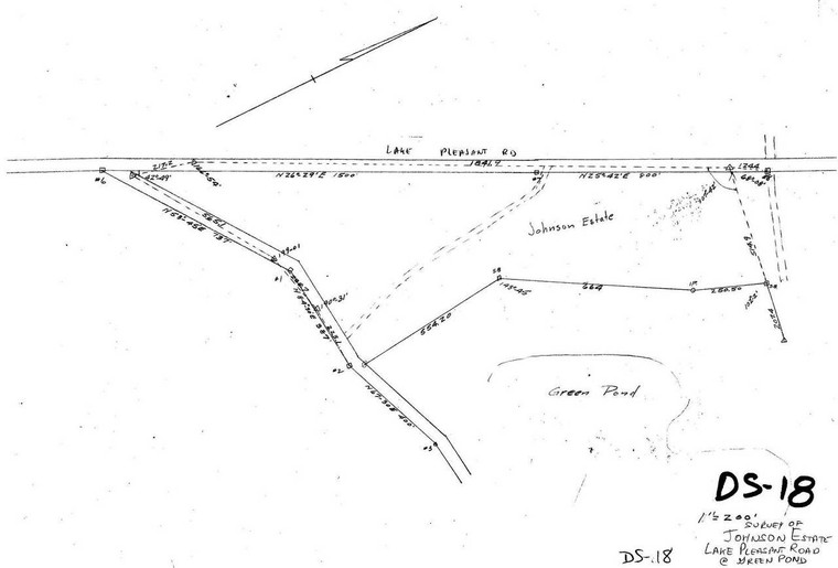 Johnson Estate Montague DS-018 - Map Reprint