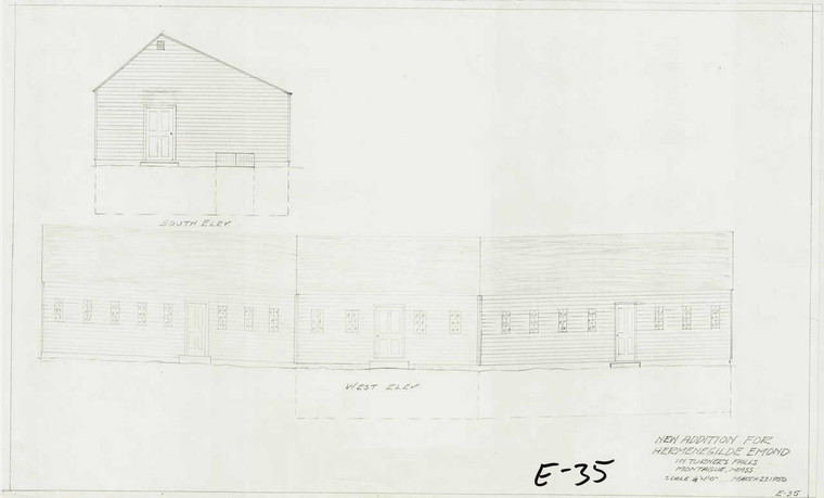 New Addition for Hermenegilde Emond Montague E-035 - Map Reprint