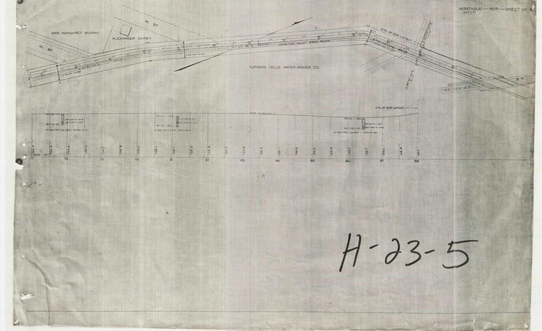 Montague City Road LO Montague H-023-5 - Map Reprint