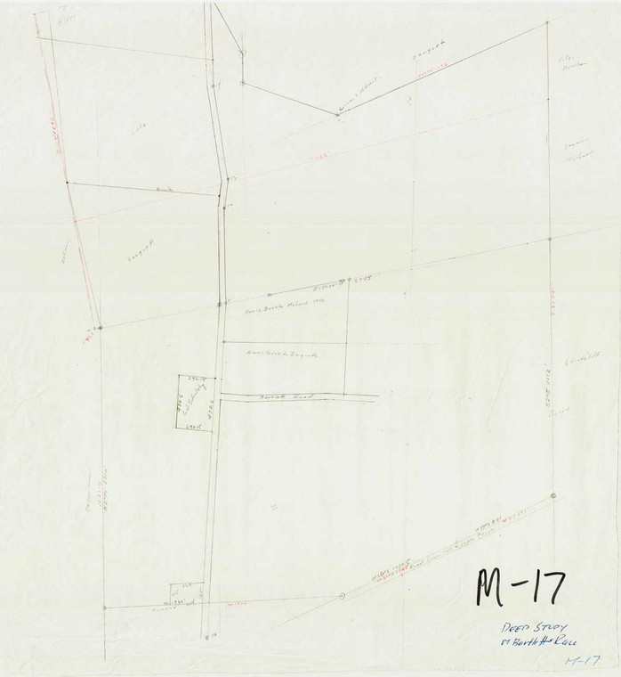 Deed Study Merritt, Bartlett , & Rau Montague M-17 - Map Reprint Deed Study Merritt, Bartlett , & Rau Montague M-17 - Map Reprint