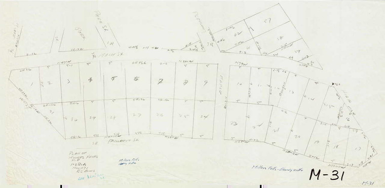 Millers Falls - Erving Side  Montague M-31 - Map Reprint