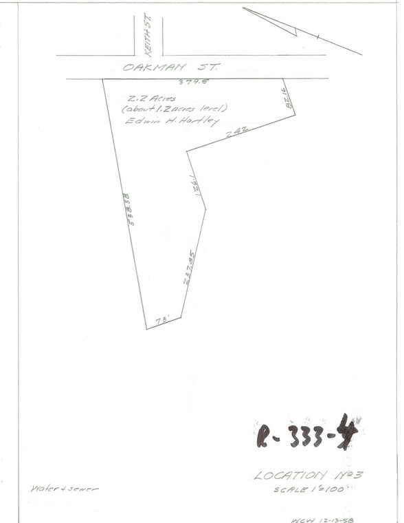 Location No.3 Montague R-333-4 - Map Reprint