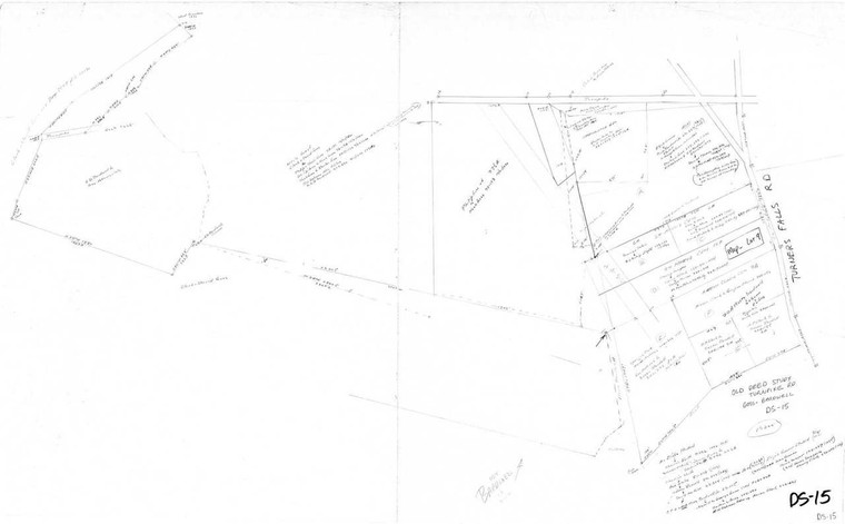 Old Deed Study Goss Bardwell etc Montague DS-015 - Map (Digital Download Copy)