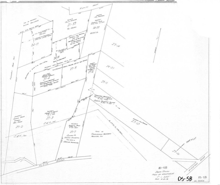 Charlestown Waterfront Facility Montague DS-058 - Map (Digital Download Copy)