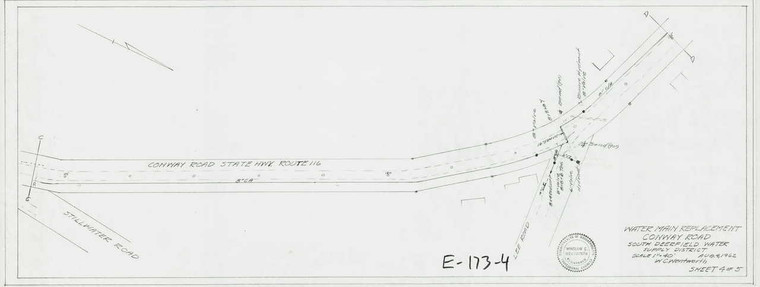 South Deerfield E-173-4 - Map (Digital Download Copy)