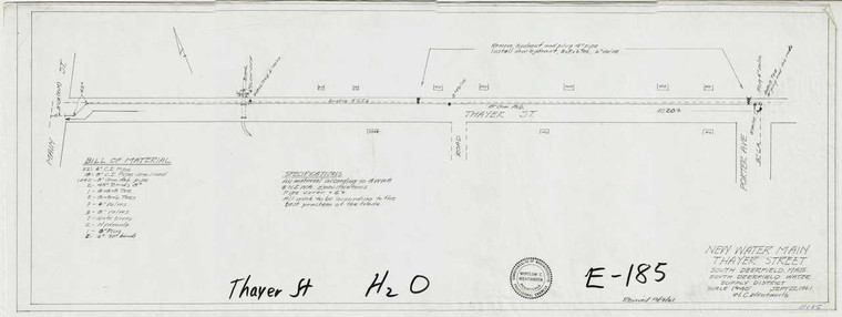 South Deerfield E-185old - Map (Digital Download Copy)