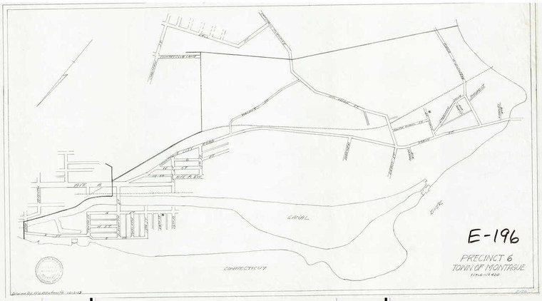 Precinct 6 Montague E-196 - Map (Digital Download Copy)