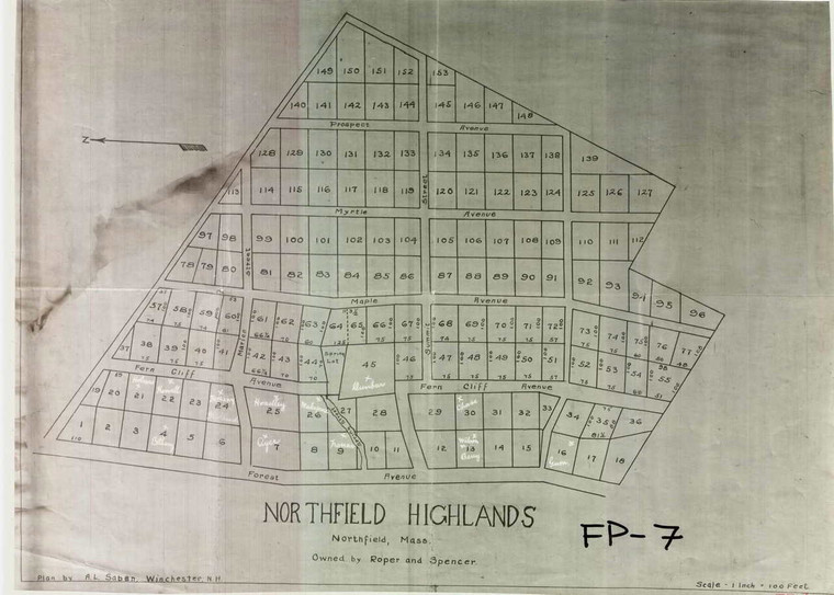 Northfield Highlands - Northfield Northfield FP-07 - Map (Digital Download Copy)