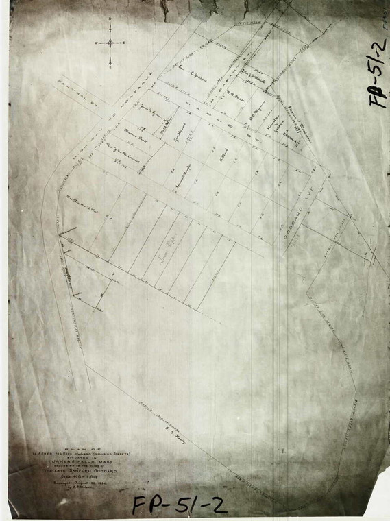 Sanford Goddard lots (2 Photoshots) Montague FP-51-2 - Map (Digital Download Copy) Sanford Goddard lots (2 Photoshots) Montague FP-51-2 - Map (Digital Download Copy)
