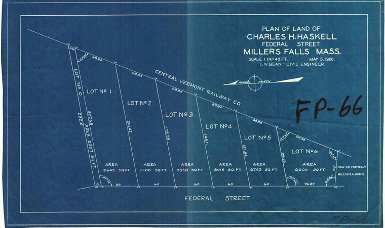 Haskell Lots Montague FP-66 - Map (Digital Download Copy)