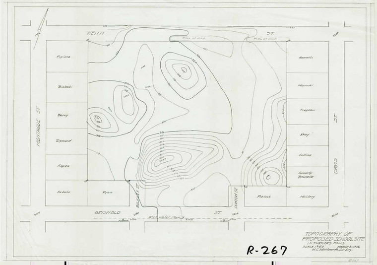 Proposed School Site Montague R-267 - Map (Digital Download Copy)