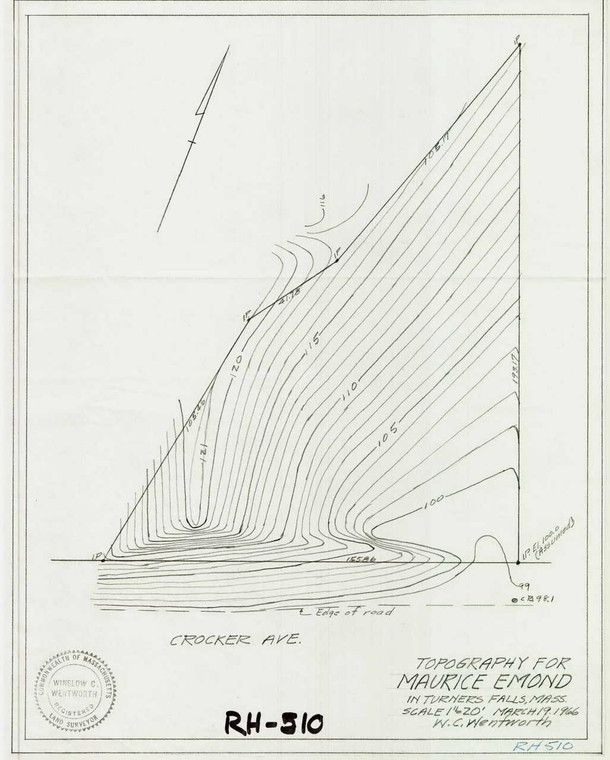 Emond, Maurice Montague RH-510 - Map (Digital Download Copy)