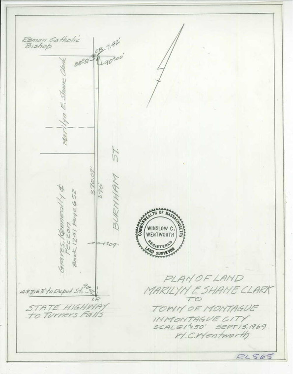 Burnham StreetLayout Montague RL-565 - Map (Digital Download Copy) Burnham StreetLayout Montague RL-565 - Map (Digital Download Copy)