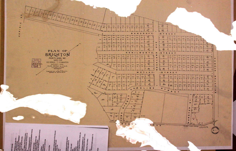 Portland 1902 Edwards 2 - Old Map Reprint -Maine Towns Other (Rsch)