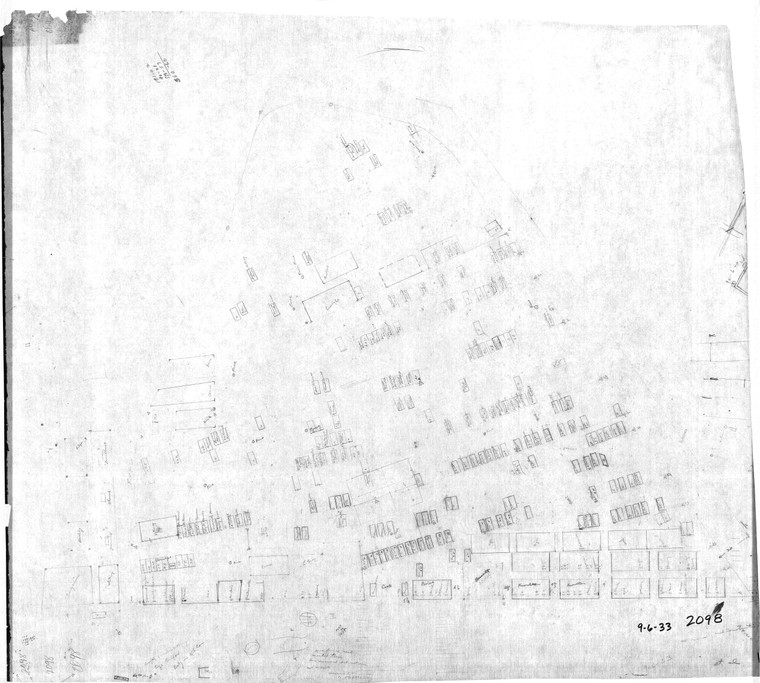 Cemetery - Ashfield Plain Ashfield 2098-0 - Map Reprint