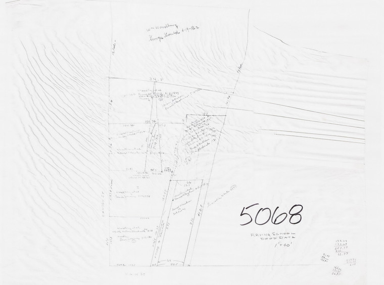 Erving School, Deed Data Erving 5068 - Map Reprint