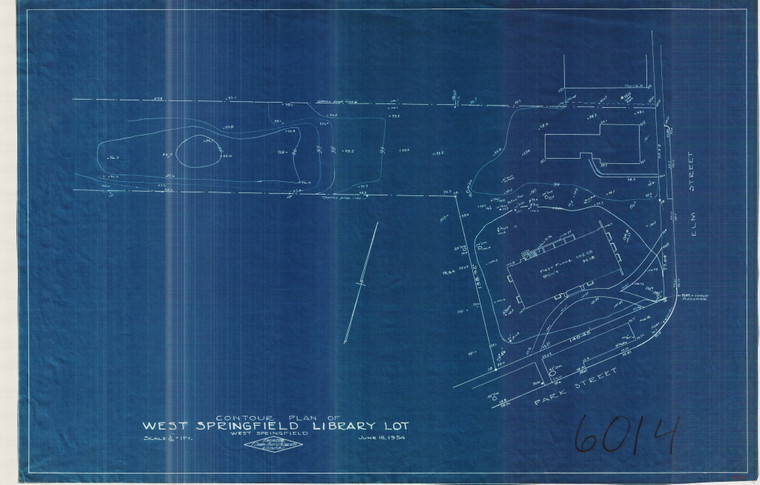 West Springfield, Library Lot West Springfield 6014 - Map Reprint