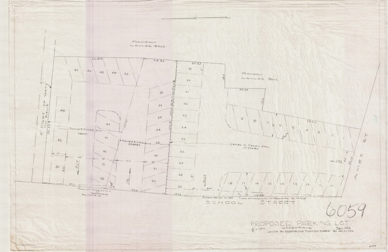 Proposed Parking Lot Greenfield 6059 - Map Reprint