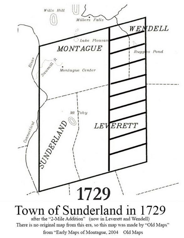 Sunderland 1729 - Old Town Map Reprint