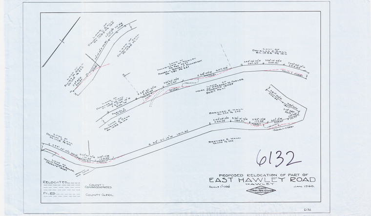 East Hawley Rd. RELOC Hawley 6132 - Map Reprint