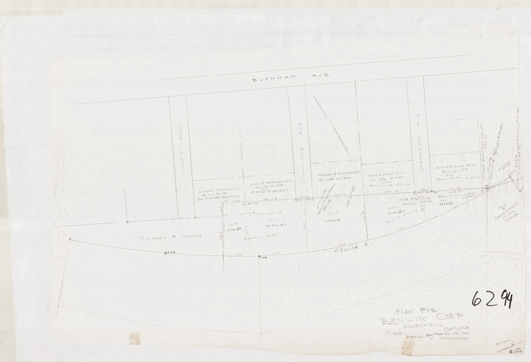 Benwin Corp.    North of Route 2 Greenfield 6294 - Map Reprint