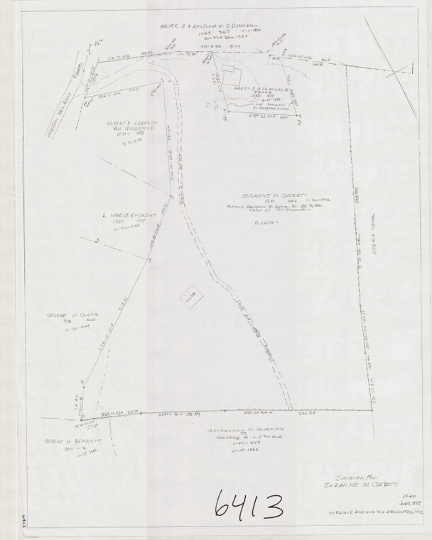 Suzanna M Corbett - Norton Hill Rd Ashfield 6413 - Map Reprint