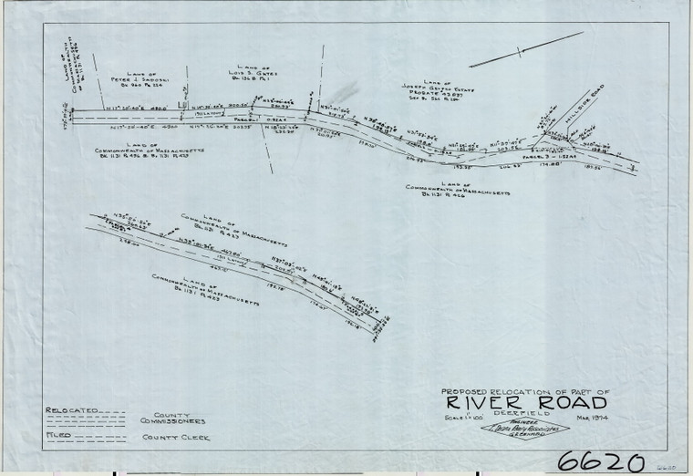 River Road    County Road  RELOC Deerfield 6620 - Map Reprint