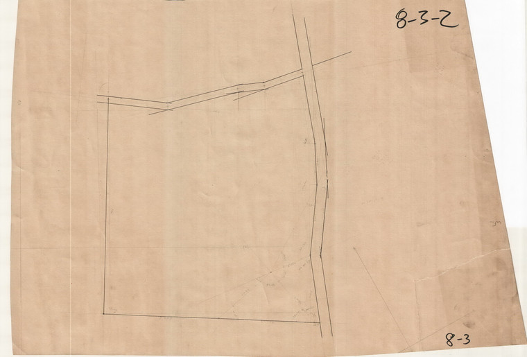 Frank Smith to Milton Dowling - 5th Mass. Turnpike -  Property Outline Only Montague 8-03-2 - Map Reprint