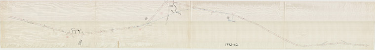 Relocation of Colrain Road - Town line North   long workplan Colrain 1732-02-01 - Map Reprint