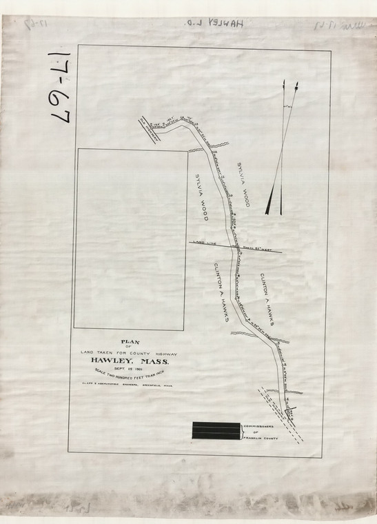 County Road - E. Hawley RELOC Hawley 17-67_LO - Map Reprint