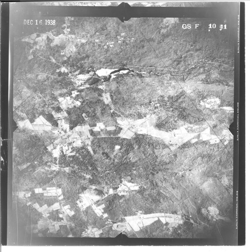 Barre Hubbardston 1938 MA Air Photo GS F 1041 (Barre, Hubbardston